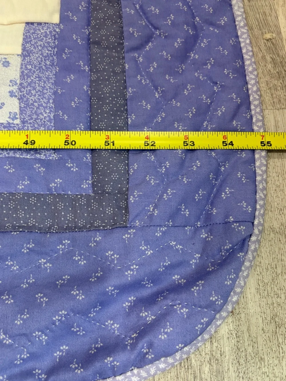 Handmade Quilted Tapestry 38.5” x 55” wall art, lap quilt, toddler quilt